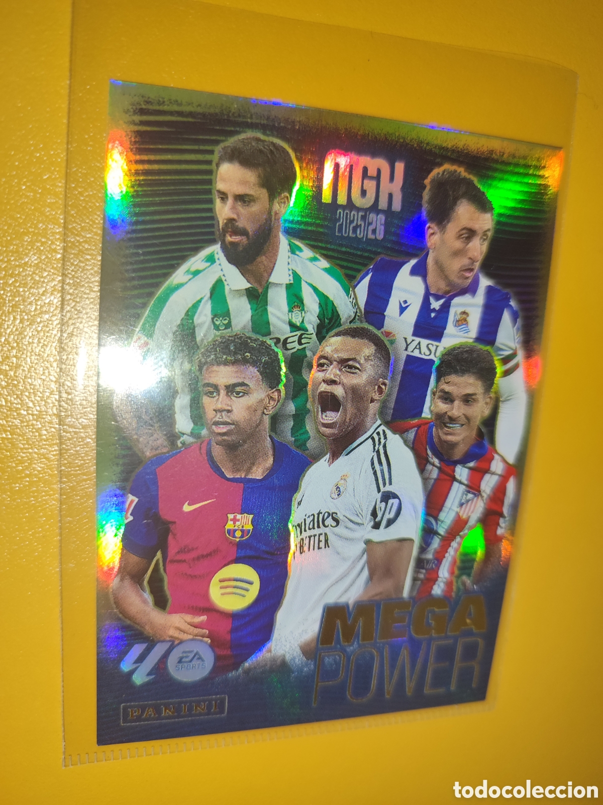 Cromos de f&uacute;tbol: Mega Power Megacraks temporada 25/26
