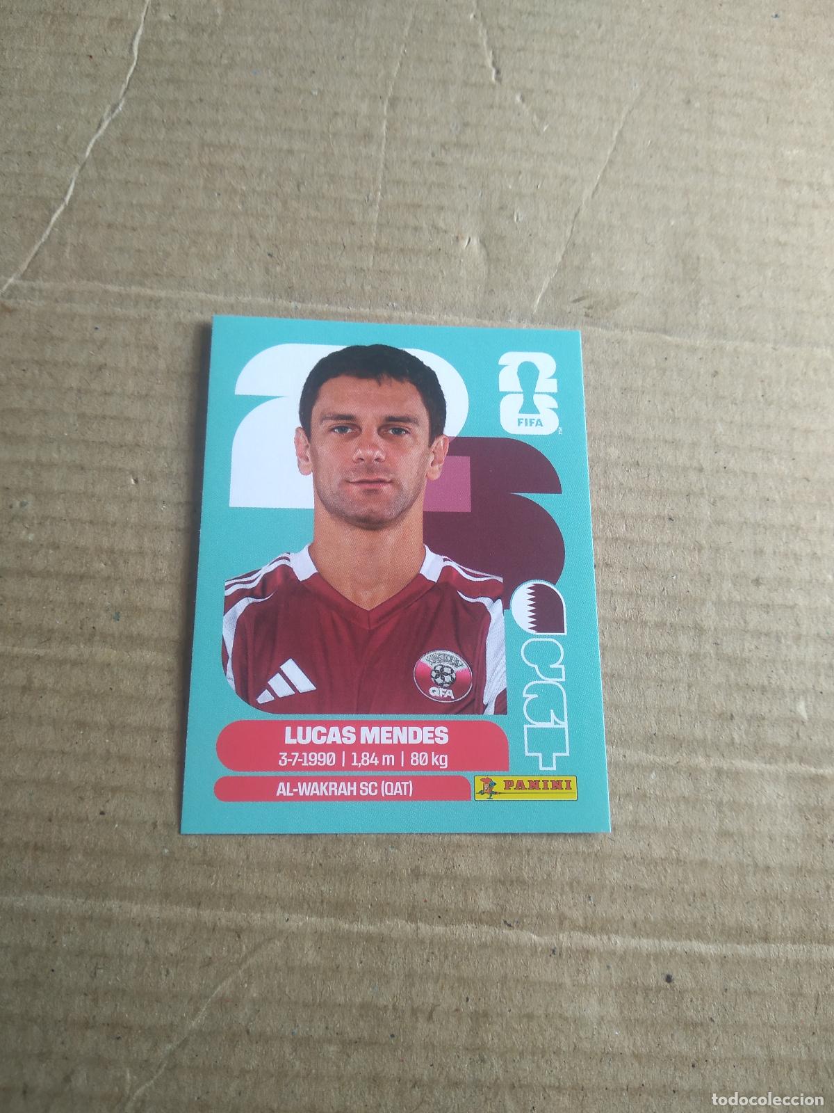 Cromos de f&uacute;tbol: QAT 4 LUCAS MENDES QATAR CATAR CROMO FUTBOL PANINI MUNDIAL 2026 WORLD CUP COPA MUNDO