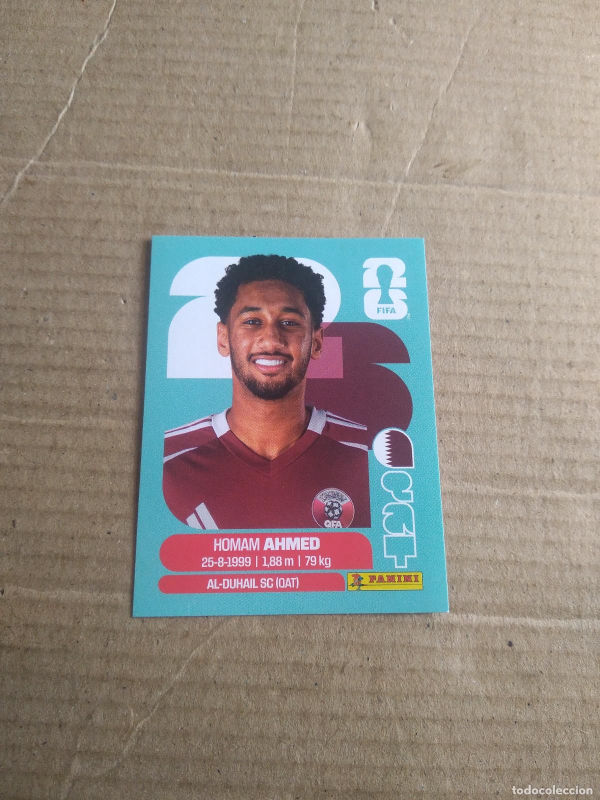 Cromos de f&uacute;tbol: QAT 5 HOMAM AHMED QATAR CATAR CROMO FUTBOL PANINI MUNDIAL 2026 WORLD CUP COPA MUNDO