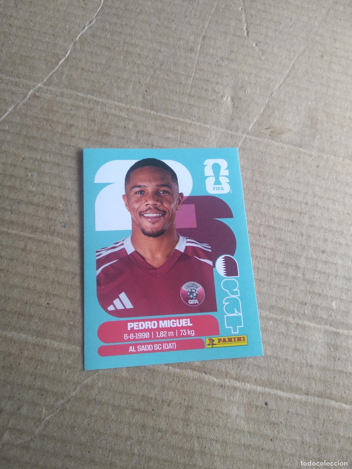 Cromos de f&uacute;tbol: QAT 7 PEDRO MIGUEL QATAR CATAR CROMO FUTBOL PANINI MUNDIAL 2026 WORLD CUP COPA MUNDO