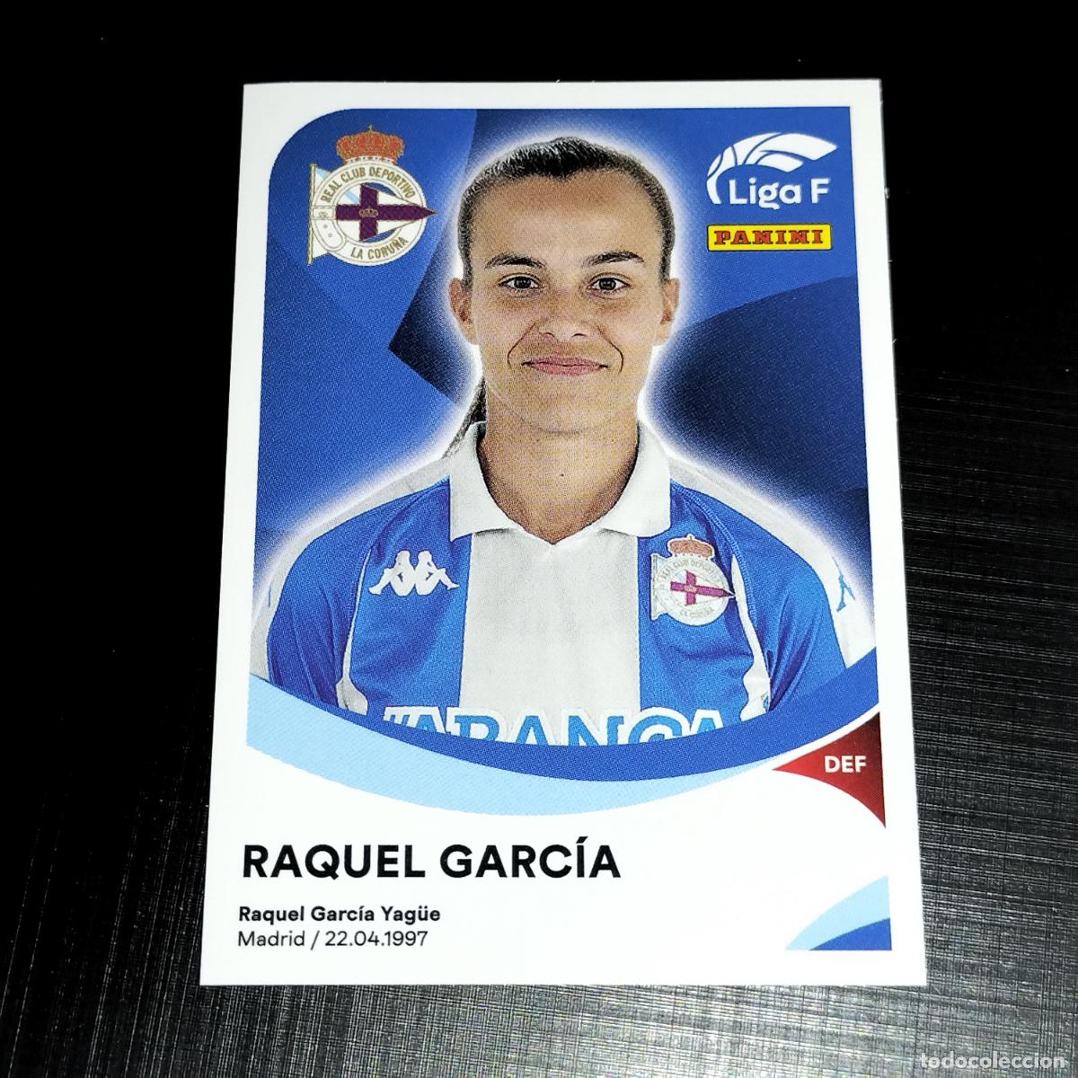 Cromos de f&uacute;tbol: 108 RAQUEL GARCIA DEPORTIVO CORU&Ntilde;A ABANCA CROMOS LIGA F FEMENINA PANINI 2024 2025 24 25