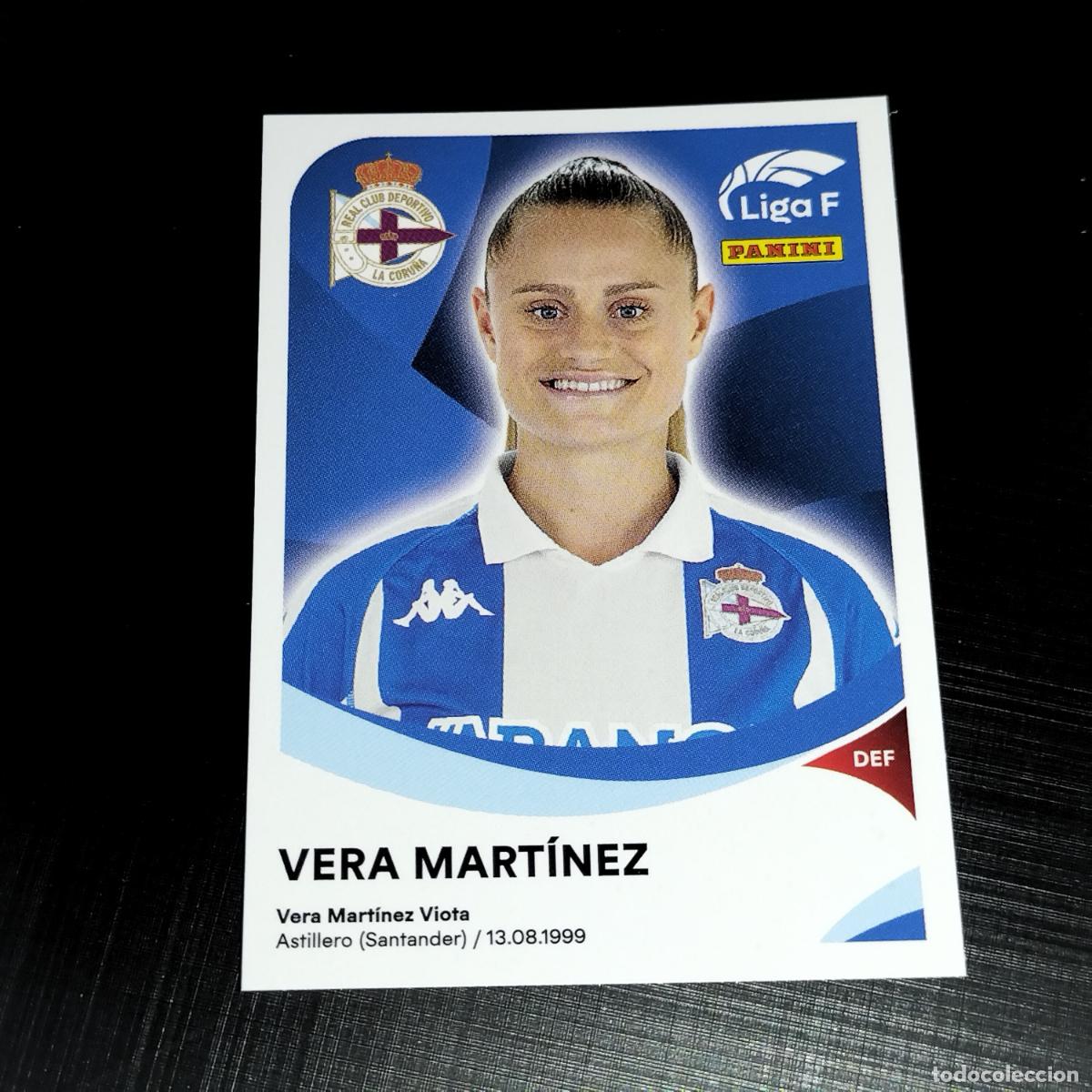 Cromos de f&uacute;tbol: 110 VERA MARTINEZ DEPORTIVO CORU&Ntilde;A ABANCA CROMOS LIGA F FEMENINA PANINI 2024 2025 24 25