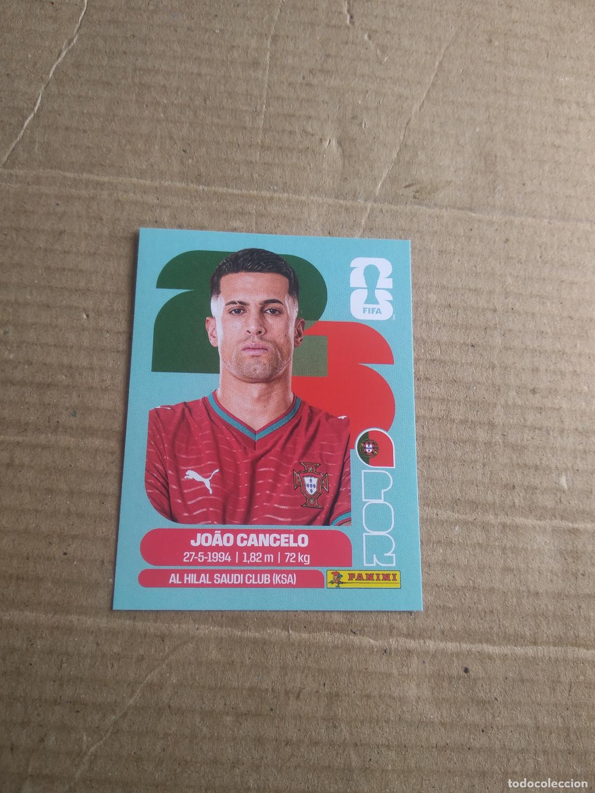 Fu&szlig;ball-Sticker: POR 5 JOAO CANCELO PORTUGAL CROMO FUTBOL PANINI MUNDIAL 2026 WORLD CUP COPA MUNDO