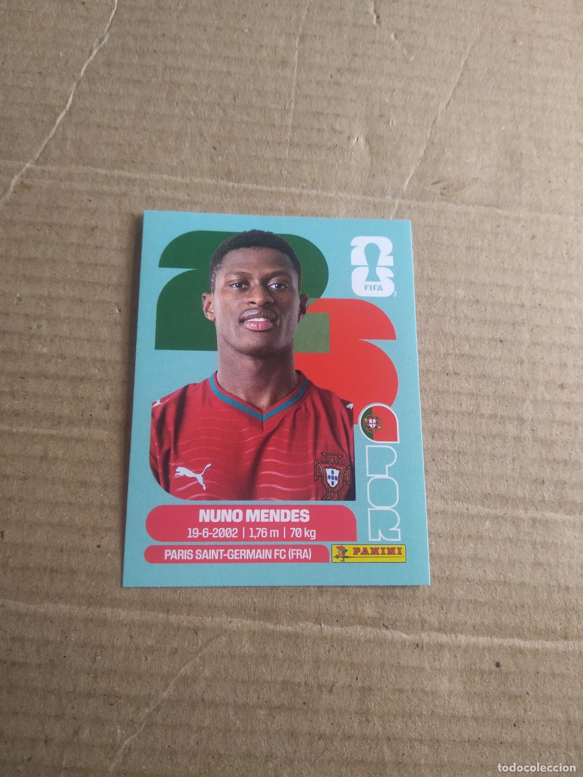 Cromos de f&uacute;tbol: POR 7 NUNO MENDES PORTUGAL CROMO FUTBOL PANINI MUNDIAL 2026 WORLD CUP COPA MUNDO