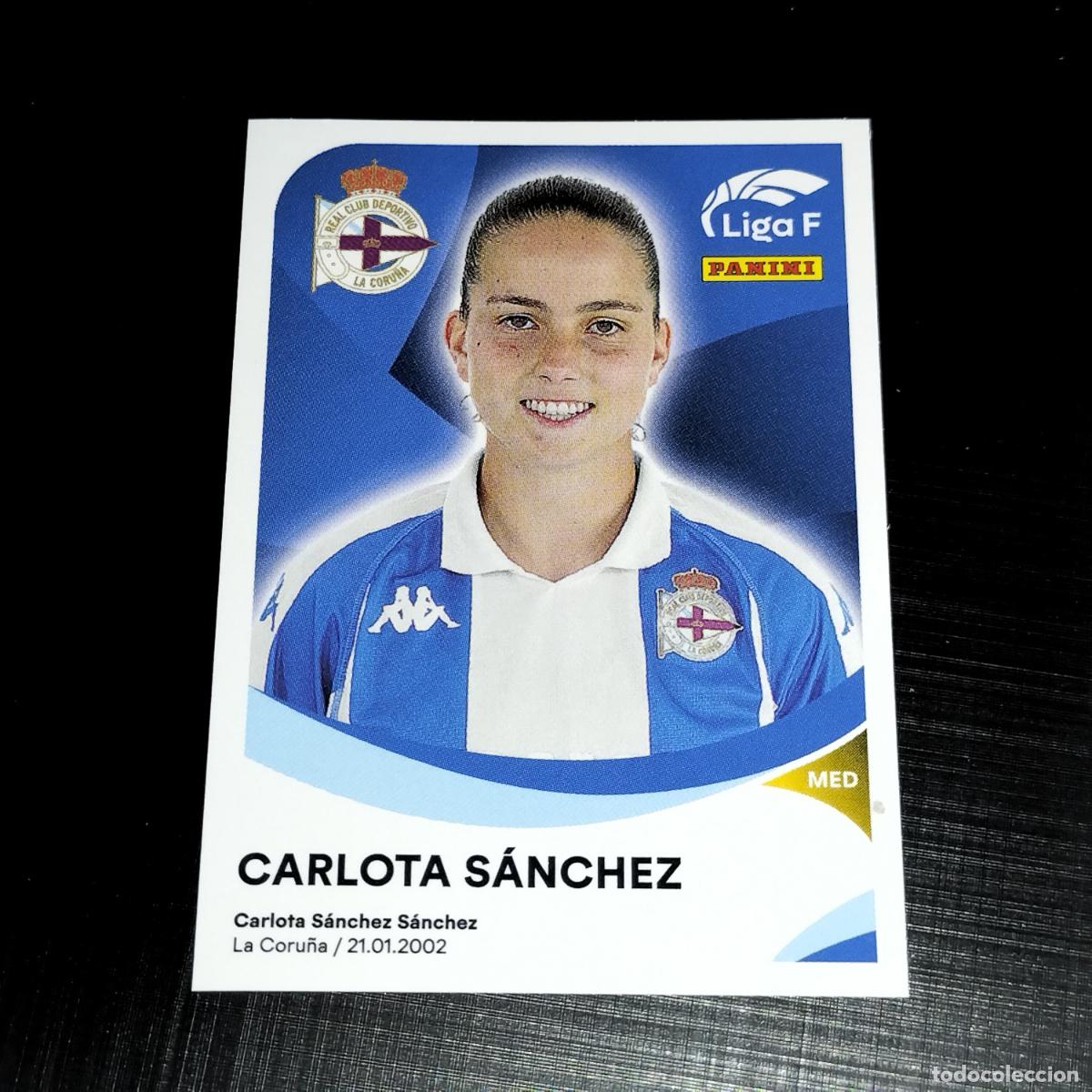 Cromos de f&uacute;tbol: 112 B CARLOTA SANCHEZ DEPORTIVO CORU&Ntilde;A ABANCA CROMOS LIGA F FEMENINA PANINI 2024 2025 24 25