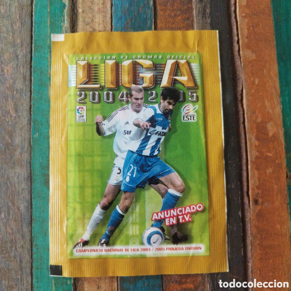 Cromos de f&uacute;tbol: COLECCIONES ESTE 2004 2005 SOBRE SIN ABRIR , POSIBILIDAD MESSI ROOKIE