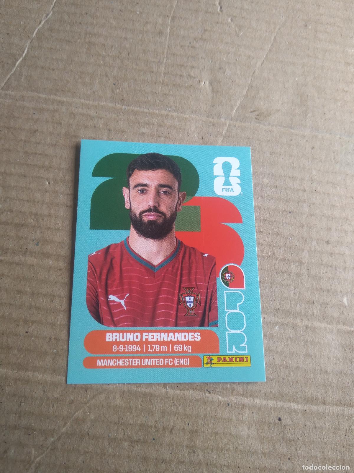 Cromos de f&uacute;tbol: POR 10 BRUNO FERNANDES PORTUGAL CROMO FUTBOL PANINI MUNDIAL 2026 WORLD CUP COPA MUNDO