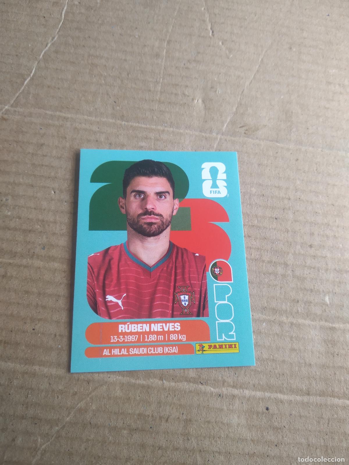 Cromos de f&uacute;tbol: POR 11 RUBEN NEVES PORTUGAL CROMO FUTBOL PANINI MUNDIAL 2026 WORLD CUP COPA MUNDO