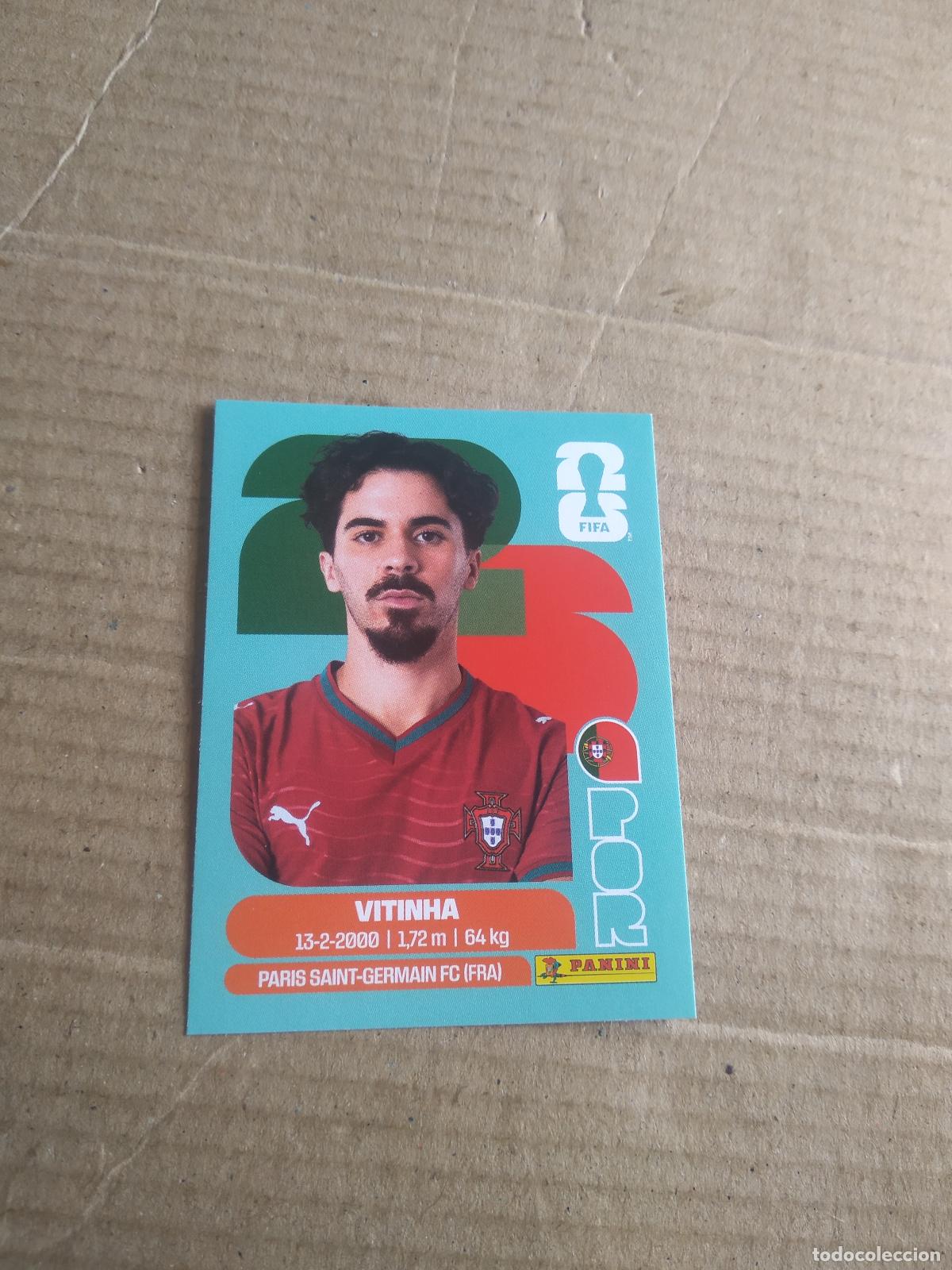 Cromos de f&uacute;tbol: POR 12 VITINHA PORTUGAL CROMO FUTBOL PANINI MUNDIAL 2026 WORLD CUP COPA MUNDO