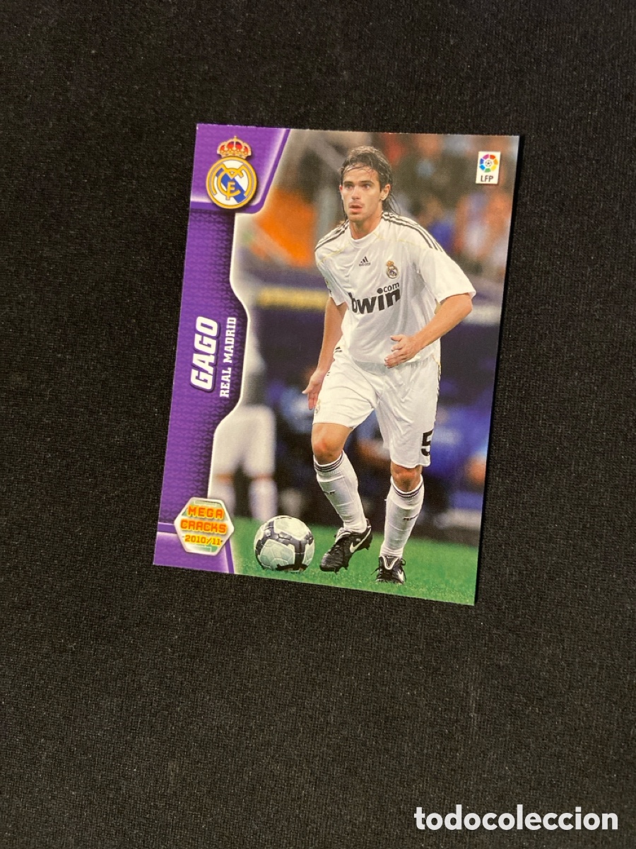 Cromos de f&uacute;tbol: GAGO 172 (REAL MADRID) MEGA