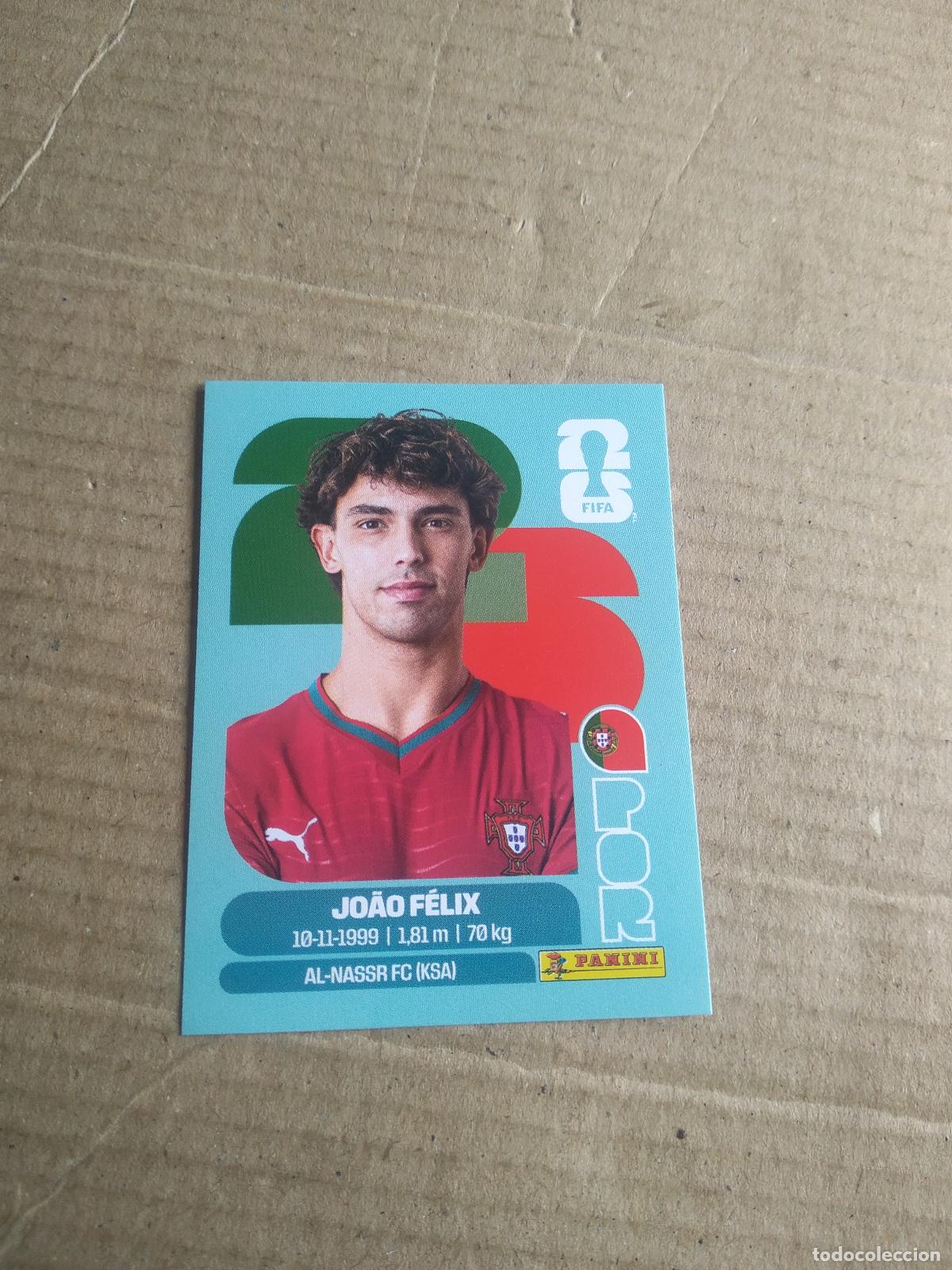 Cromos de f&uacute;tbol: POR 17 JOAO FELIX PORTUGAL CROMO FUTBOL PANINI MUNDIAL 2026 WORLD CUP COPA MUNDO