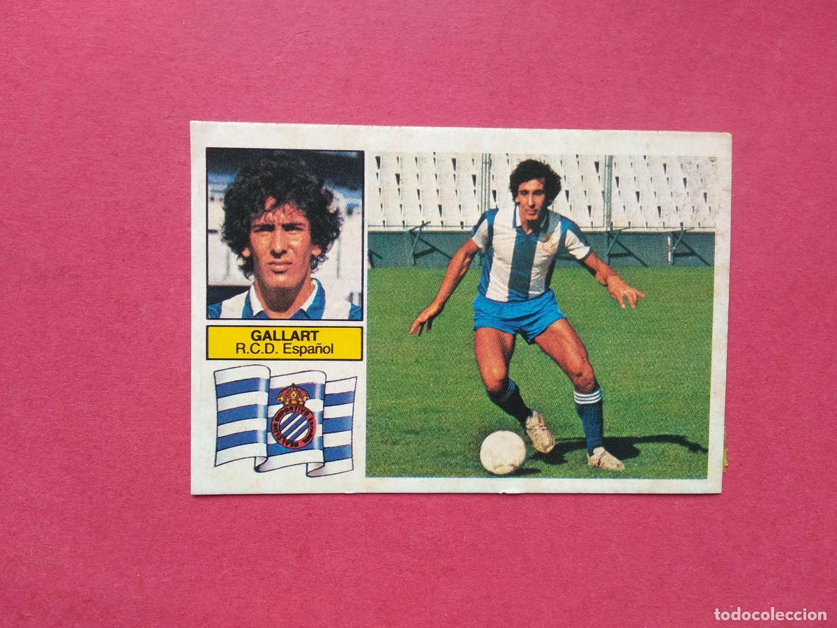 Cromos de f&uacute;tbol: EDICIONES ESTE LIGA 82 83 1982 1983 CROMO DESPEGADO FICHAJE N&ordm; 2 GALLART ESPA&Ntilde;OL