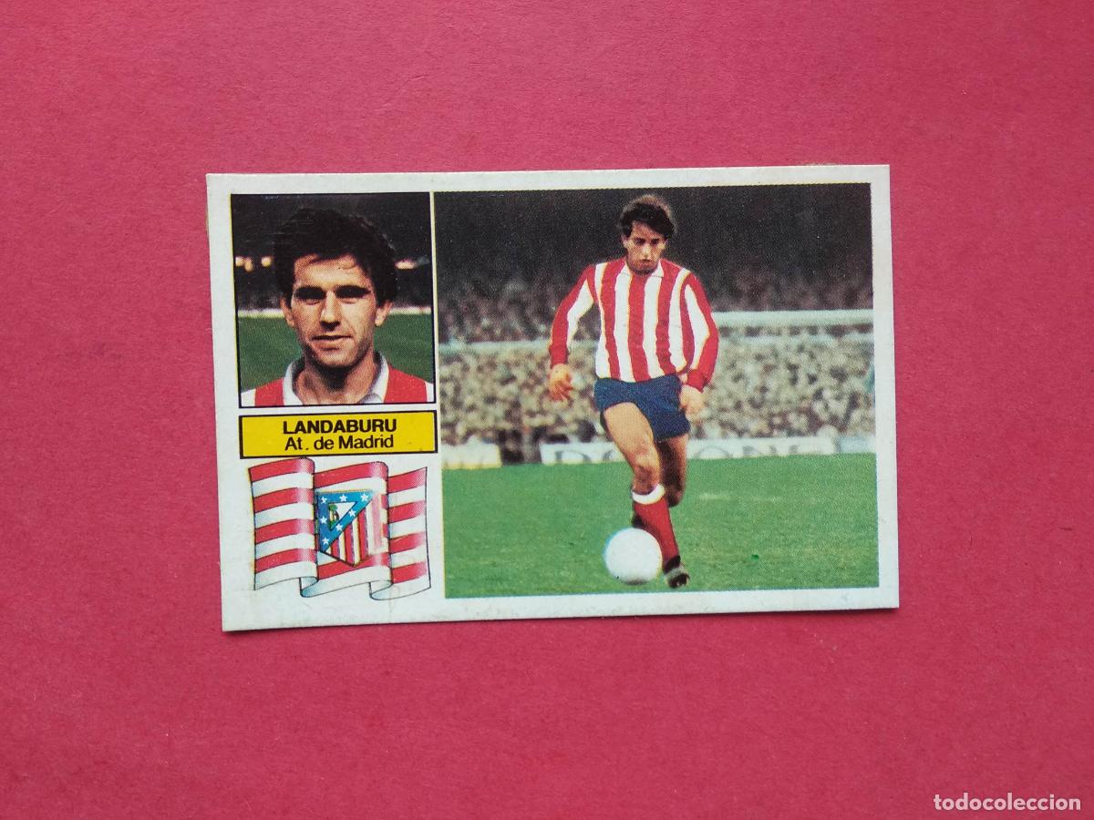Cromos de f&uacute;tbol: EDICIONES ESTE LIGA 82 83 1982 1983 CROMO DESPEGADO FICHAJE N&ordm; 3 LANDABURU ATLETICO DE MADRID