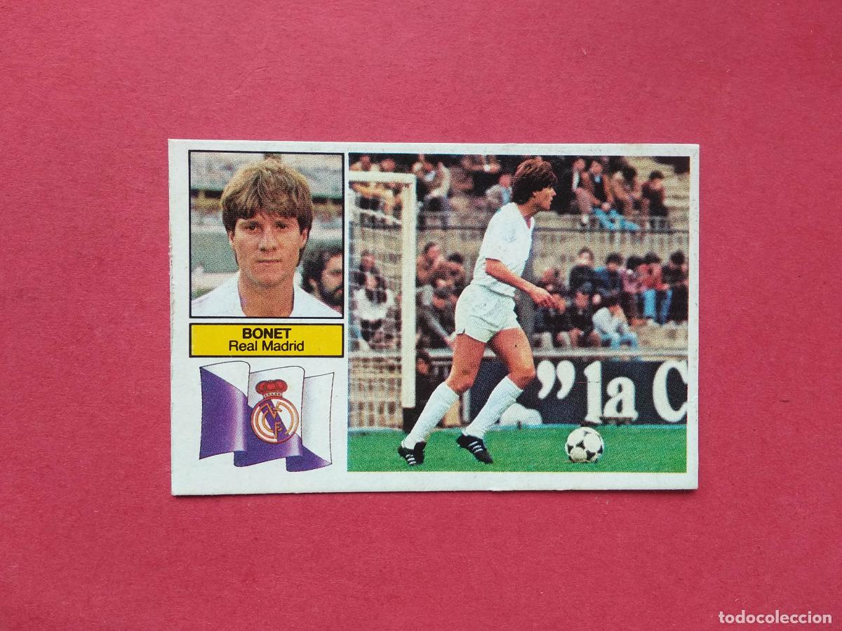 Football Stickers: EDICIONES ESTE LIGA 82 83 1982 1983 CROMO DESPEGADO FICHAJE N&ordm; 7 BONET REAL MADRID