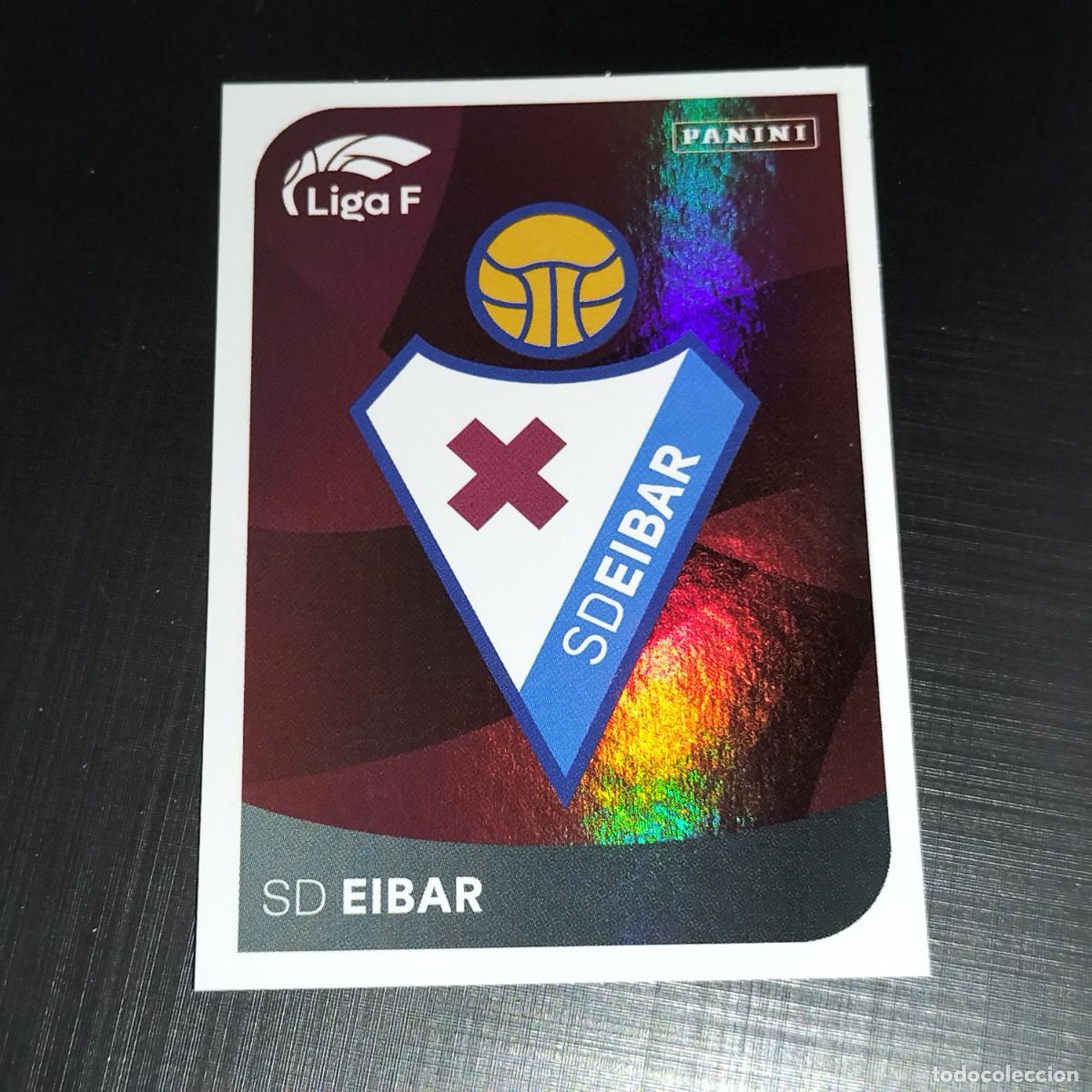 Cromos de f&uacute;tbol: 122 ESCUDO LOGO SD EIBAR CROMOS LIGA F FEMENINA PANINI 2024 2025 24 25