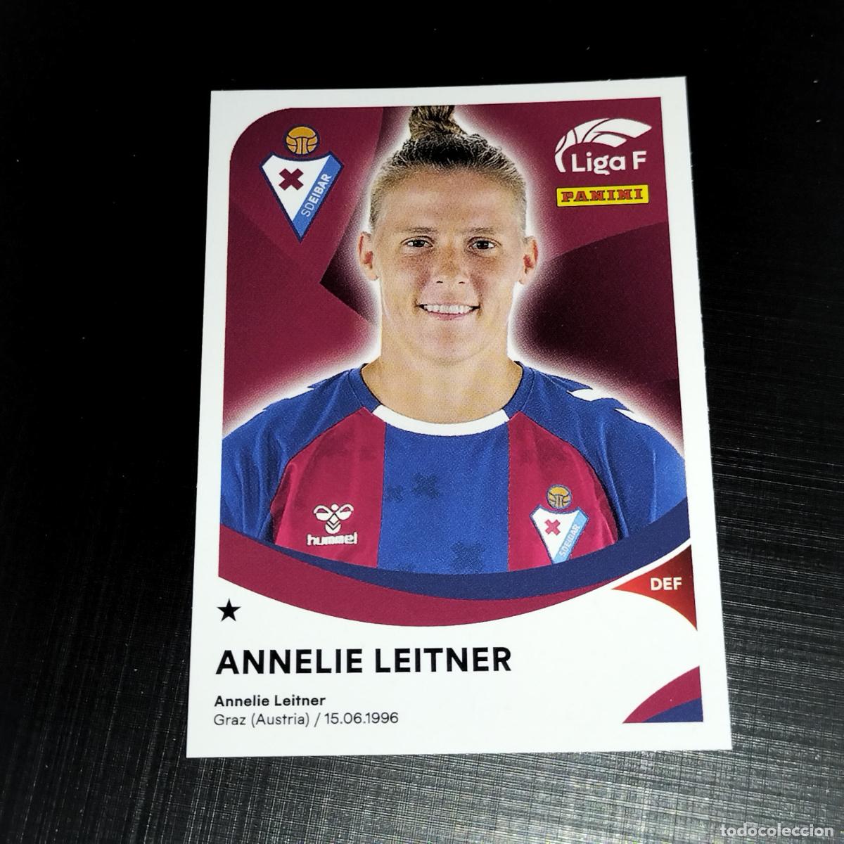 Cromos de f&uacute;tbol: 126 ANNELIE LEITNER SD EIBAR CROMOS LIGA F FEMENINA PANINI 2024 2025 24 25