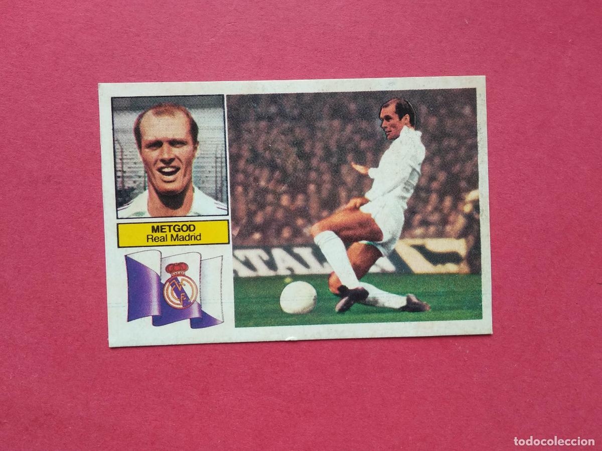 Cromos de f&uacute;tbol: EDICIONES ESTE LIGA 82 83 1982 1983 CROMO DESPEGADO FICHAJE N&ordm; 8 METGOD REAL MADRID VERSION