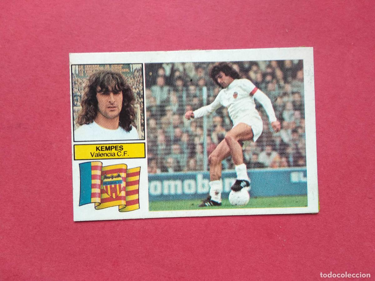 Cromos de f&uacute;tbol: EDICIONES ESTE LIGA 82 83 1982 1983 CROMO DESPEGADO FICHAJE N&ordm; 10 MARIO KEMPES VALENCIA