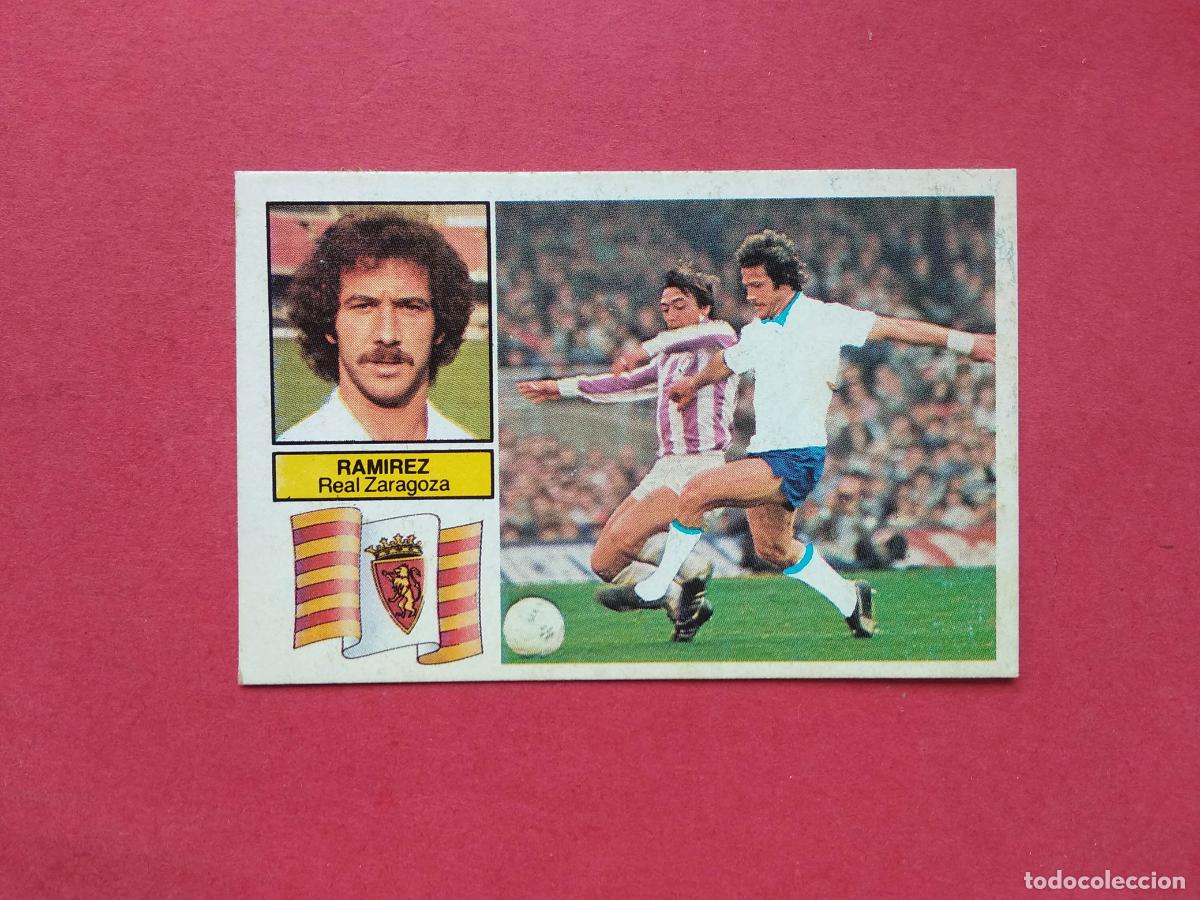 Cromos de f&uacute;tbol: EDICIONES ESTE LIGA 82 83 1982 1983 CROMO DESPEGADO FICHAJE N&ordm; 14 RAMIREZ ZARAGOZA