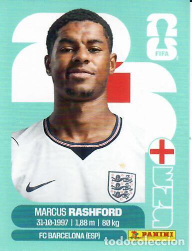Cromos de f&uacute;tbol: CROMO PANINI MUNDIAL WORLD CUP 2026 - ENG19 ENG 19 - RASHFORD - INGLATERRA