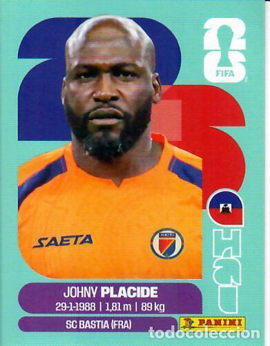 Cartes &agrave; collectionner de Football: CROMO PANINI MUNDIAL WORLD CUP 2026 - HAI2 HAI 2 - PLACIDE - HAITI