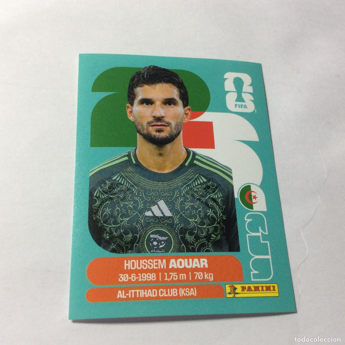 Cromos de Futebol: ALG9 ALG 9 Houssem Aouar Argelia Cromo Sticker FIFA World Cup 2026 26 Panini