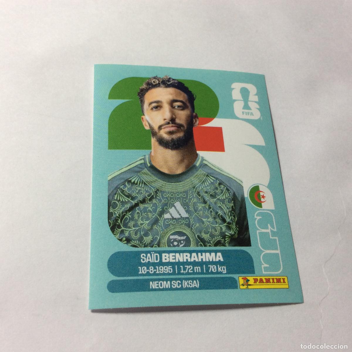 Cromos de f&uacute;tbol: ALG16 ALG 16 Said Benrahma Argelia Cromo Sticker FIFA World Cup 2026 26 Panini