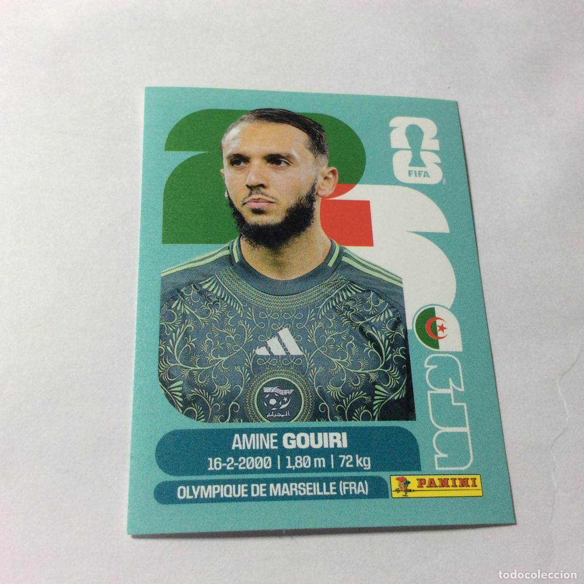 Cromos de f&uacute;tbol: ALG18 ALG 18 Amine Gouiri Argelia Cromo Sticker FIFA World Cup 2026 26 Panini