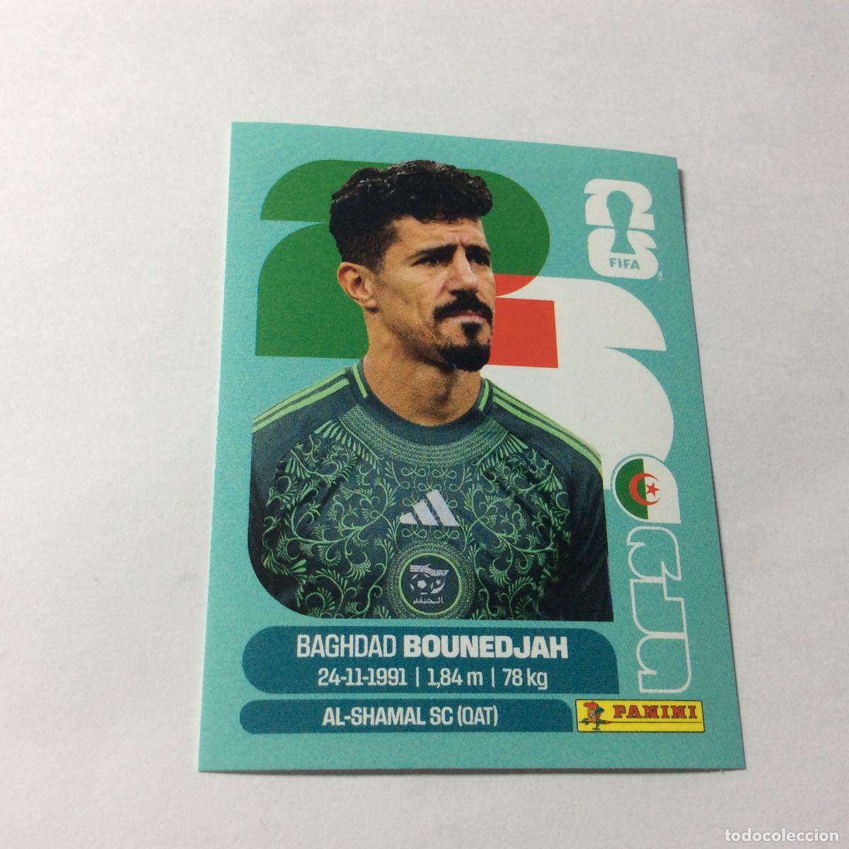 Cromos de f&uacute;tbol: ALG19 ALG 19 Baghdad Bounedjah Argelia Cromo Sticker FIFA World Cup 2026 26 Panini