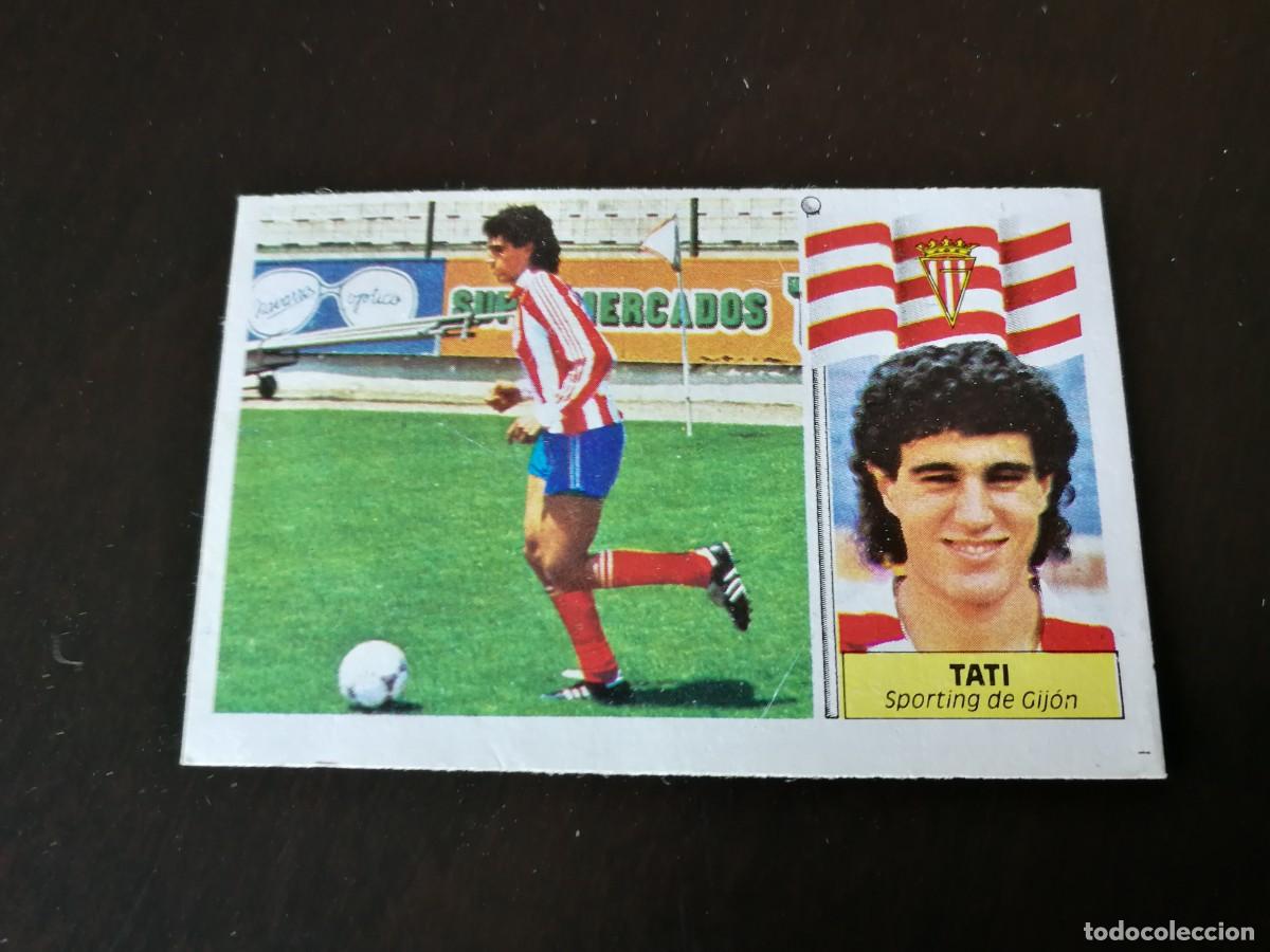 Cromos de f&uacute;tbol: Tati Sporting de Gij&oacute;n Ultimo Fichaje n&ordm; 31 Editorial Este despegado, Buen estado