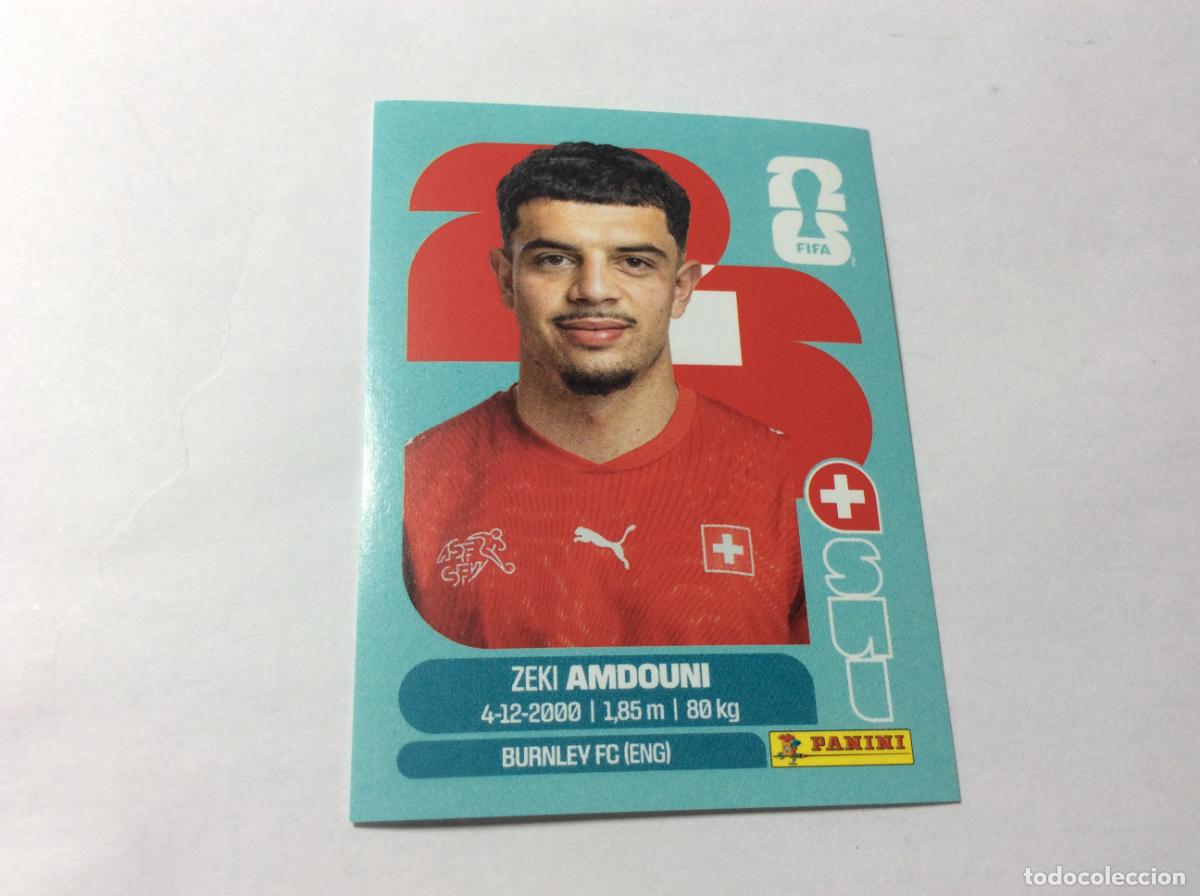 Cromos de f&uacute;tbol: SUI20 SUI 20 Zeki Amdouni Suiza Cromo Sticker FIFA World Cup 2026 26 Panini