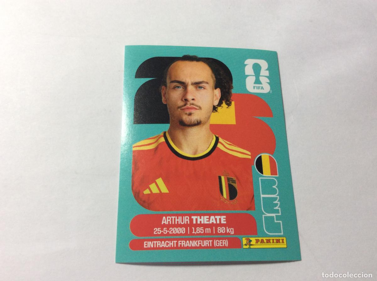 Cromos de f&uacute;tbol: BEL3 BEL 3 Arthur Theate B&eacute;lgica Cromo Sticker FIFA World Cup 2026 26 Panini