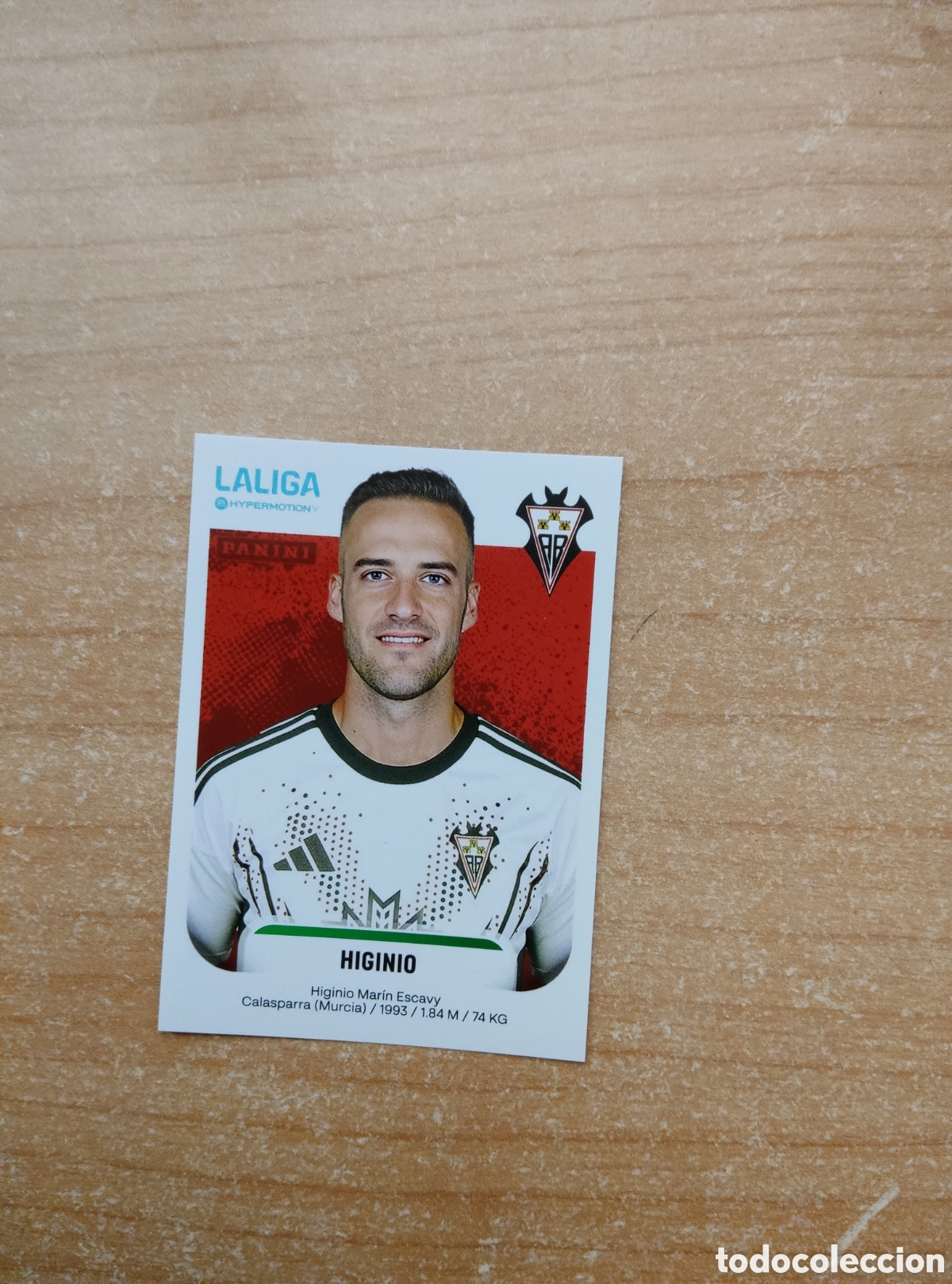 Cromos de f&uacute;tbol: 20 HIGINIO MARIN ALBACETE LIGA HYPERMOTION 2025 2026