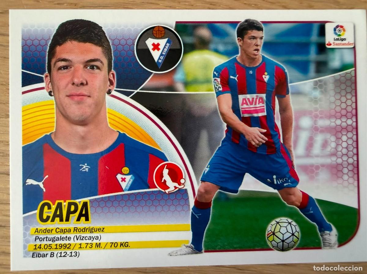 Cromos de f&uacute;tbol: 3 CAPA EIBAR 16 17 2016 2017 LIGA SANTANDER COLECCIONES ESTE SIN PEGAR STICKER