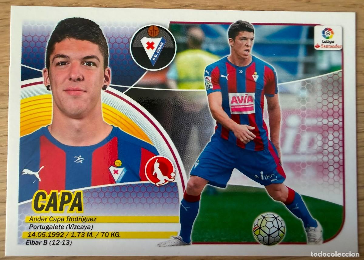 Cromos de f&uacute;tbol: 3 CAPA EIBAR 16 17 2016 2017 LIGA SANTANDER COLECCIONES ESTE SIN PEGAR STICKER