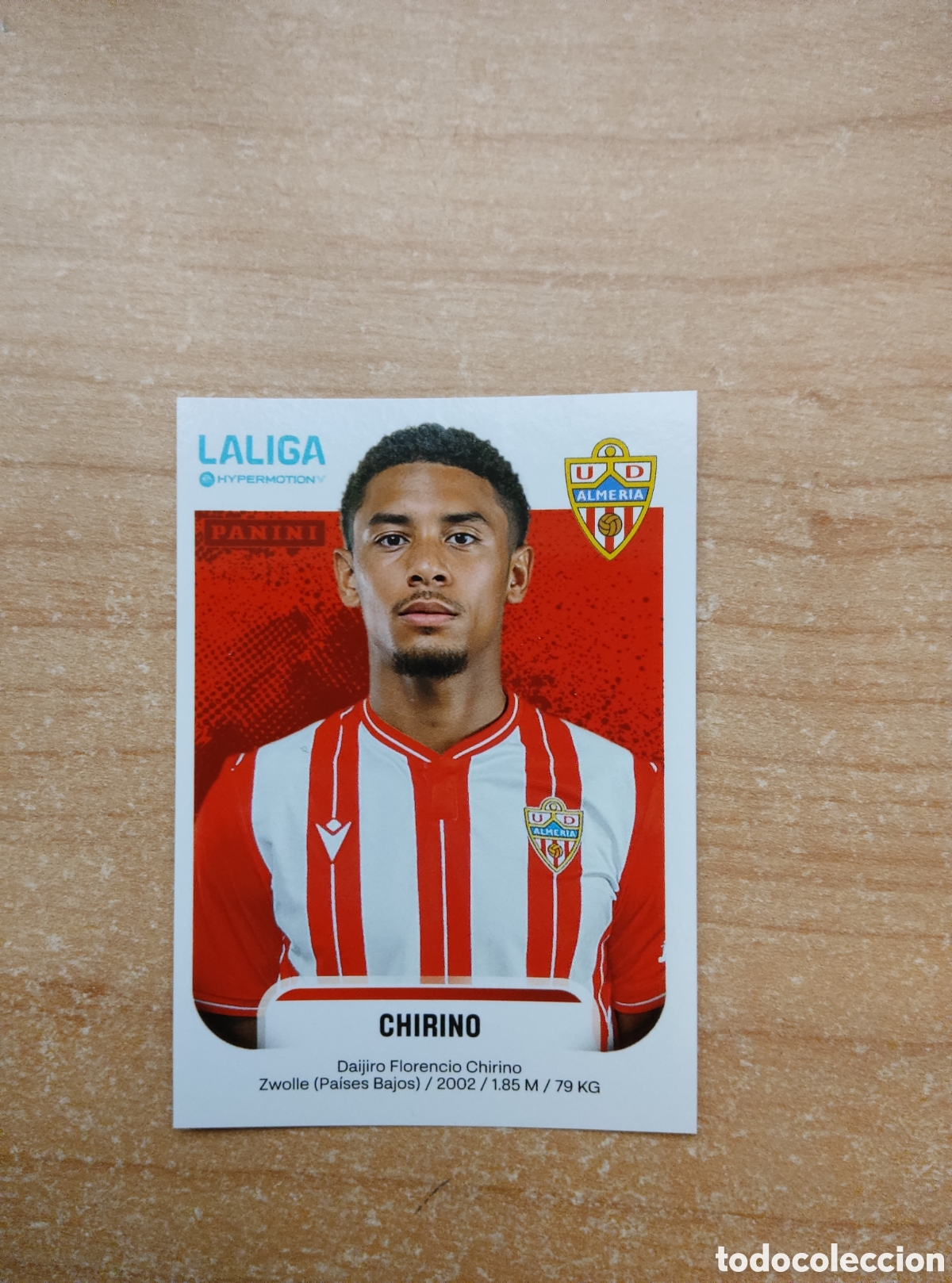 Cromos de f&uacute;tbol: 25A CHIRINO ALMERIA LIGA HYPERMOTION 2025 2026