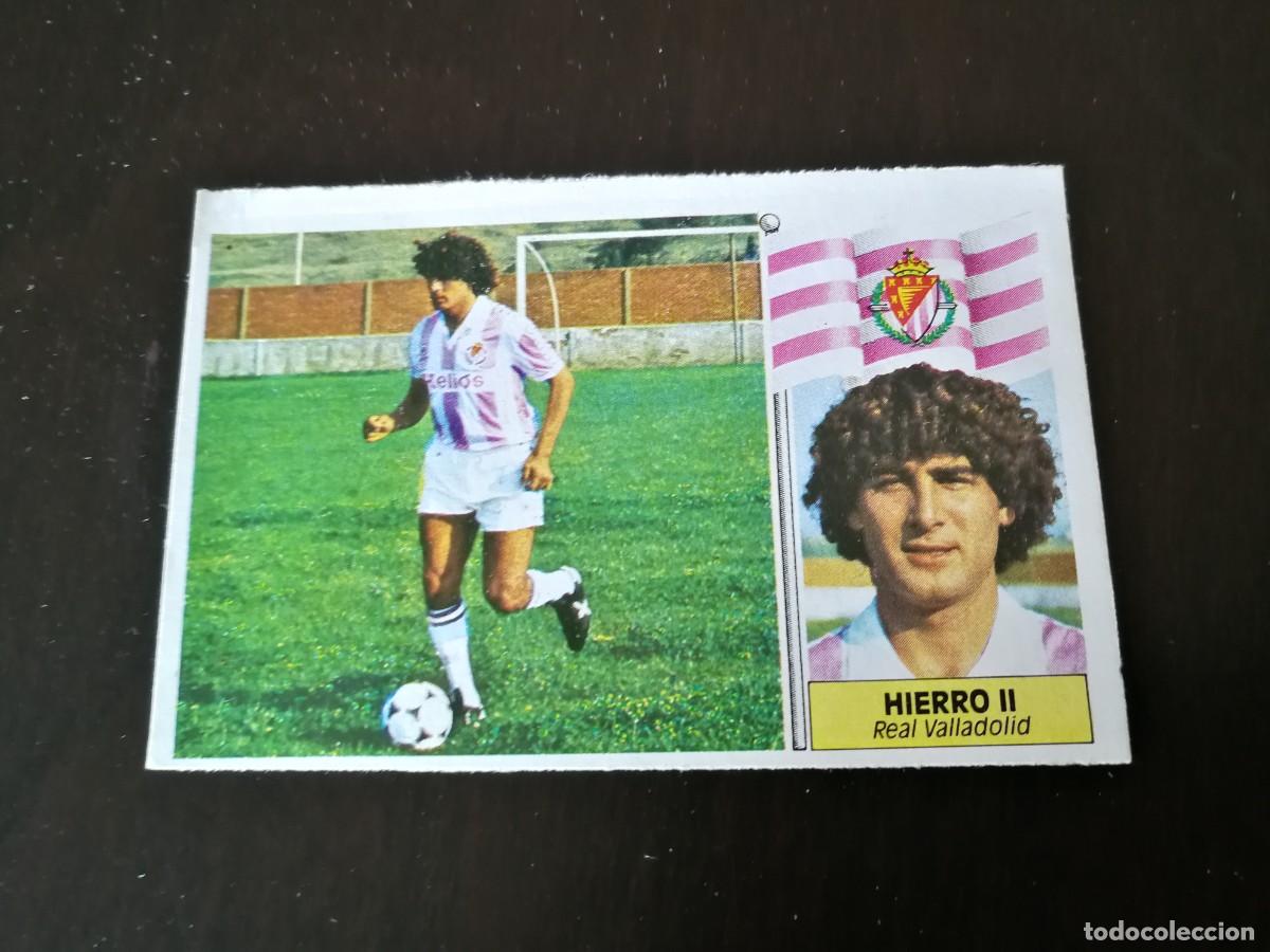 Fu&szlig;ball-Sticker: Hierro II Real Valladolid n&ordm; 15 versi&oacute;n dif&iacute;cil Editorial Este despegado, Buen estado