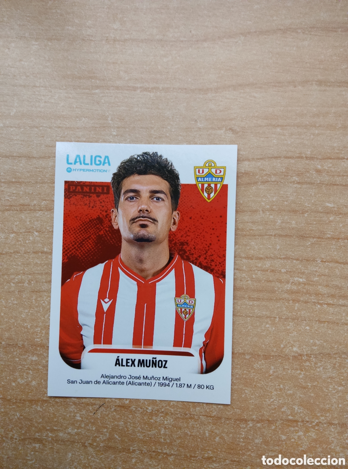 Cromos de f&uacute;tbol: 29A ALEX CENTELLES ALMERIA LIGA HYPERMOTION 2025 2026