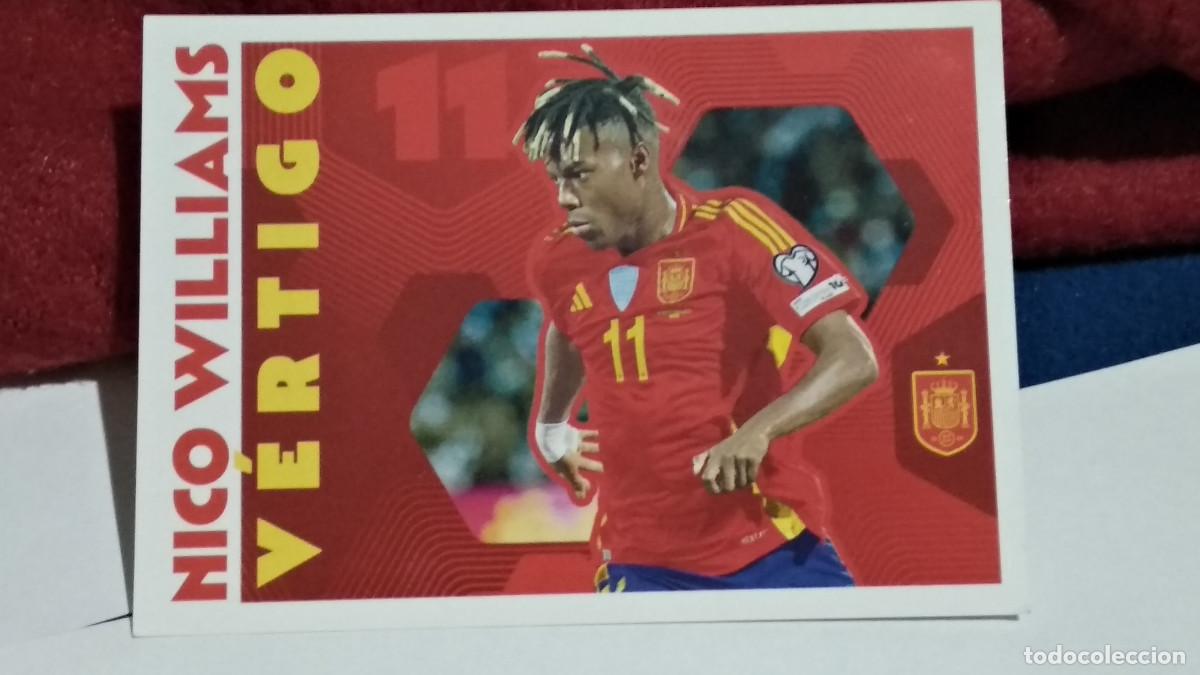 Cromos de f&uacute;tbol: PANINI CARREFOUR MUNDIAL ESPA&Ntilde;A 2026 - 72 NICO WILLIAMS CROMO