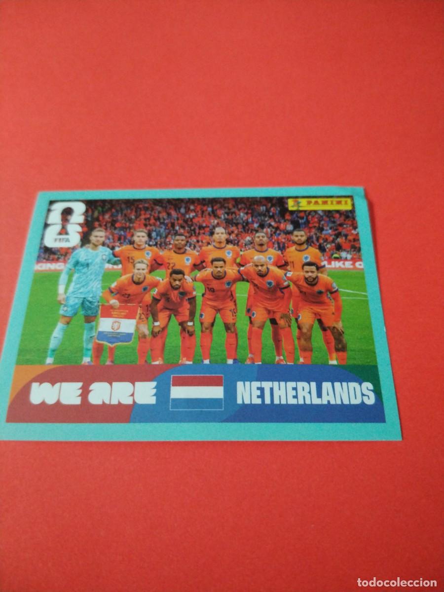 Cromos de f&uacute;tbol: CROMO MUNDIAL 2026 - HOLANDA NED 13