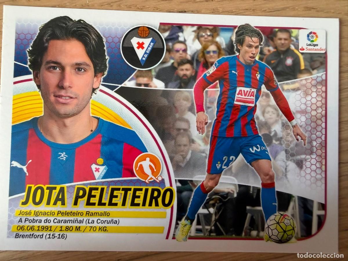 Fu&szlig;ball-Sticker: 11A 11 A JOTA PELETEIRO EIBAR 16 17 2016 2017 LIGA SANTANDER COLECCIONES ESTE SIN PEGAR STICKER
