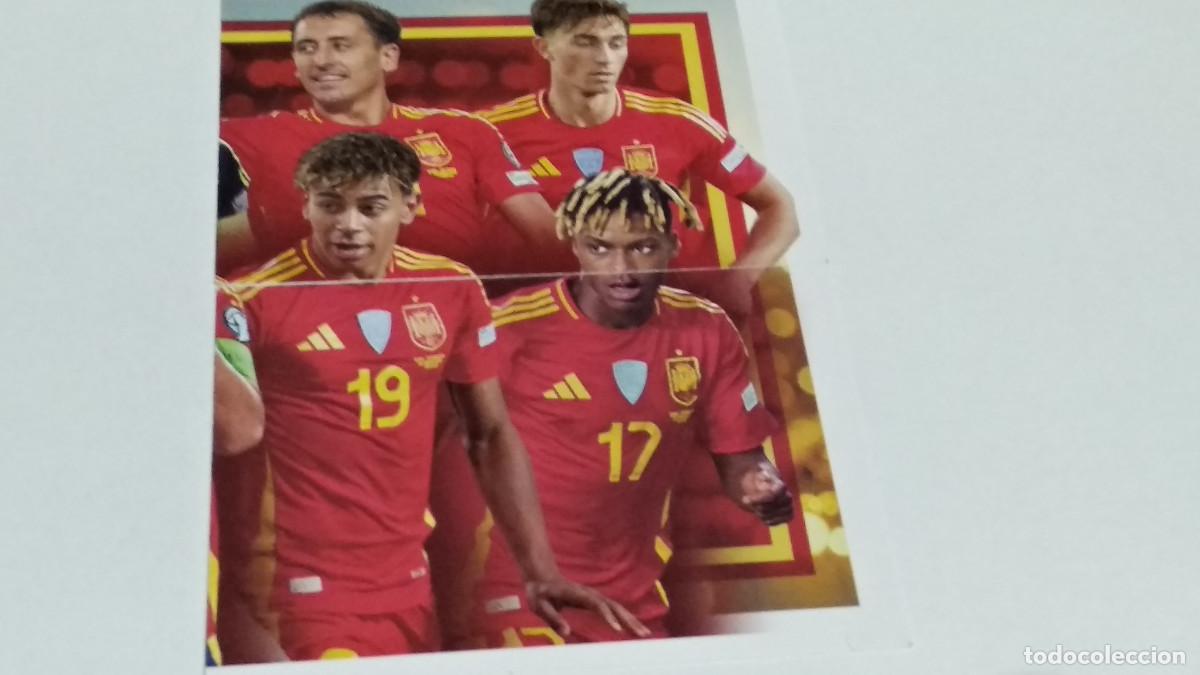 Cromos de f&uacute;tbol: PANINI CARREFOUR MUNDIAL ESPA&Ntilde;A 2026 - 62 Y 64 MOSAICO CROMO
