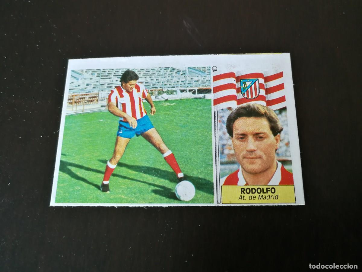 Cromos de f&uacute;tbol: Rodolfo At de Madrid Fichaje n&ordm; 19 versi&oacute;n dif&iacute;cil Editorial Este despegado, Buen estado