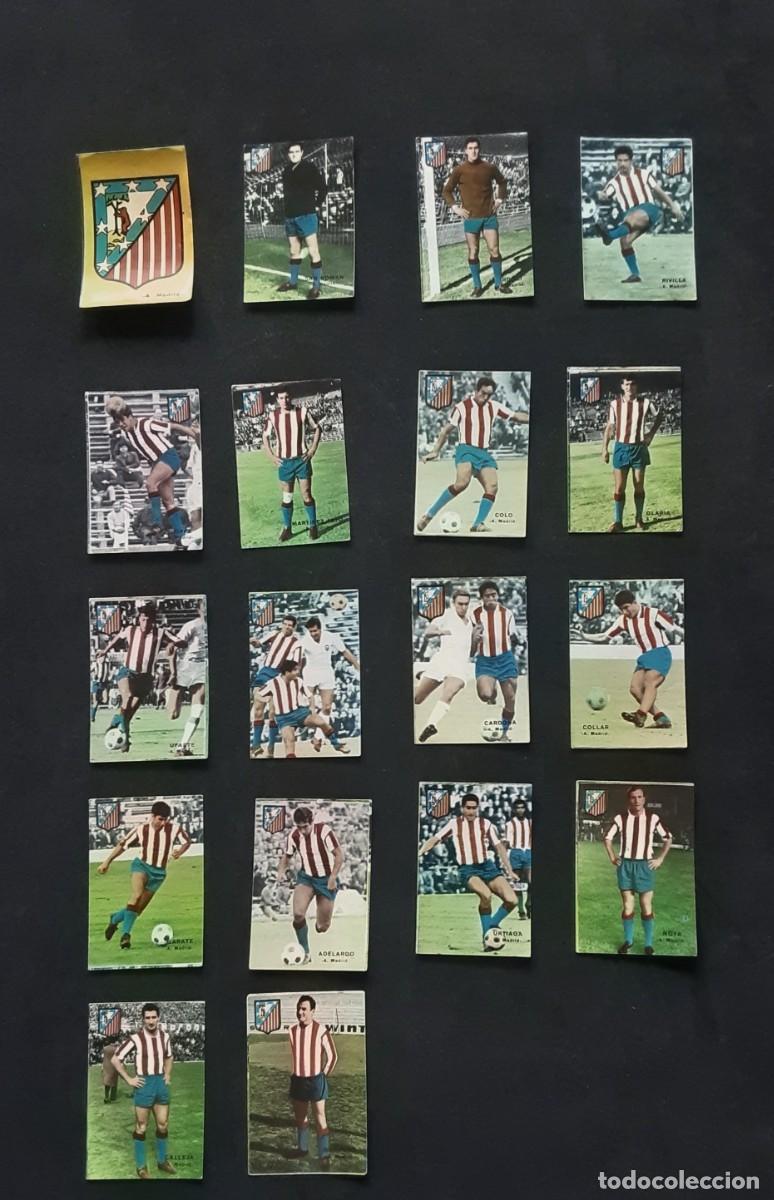 Cromos de f&uacute;tbol: ALBUM CAMPEONATO DE LIGA 1967-68 / DISGRA # LOTE DE 203 CROMOS SIN PEGAR # VENTA POR EQUIPOS