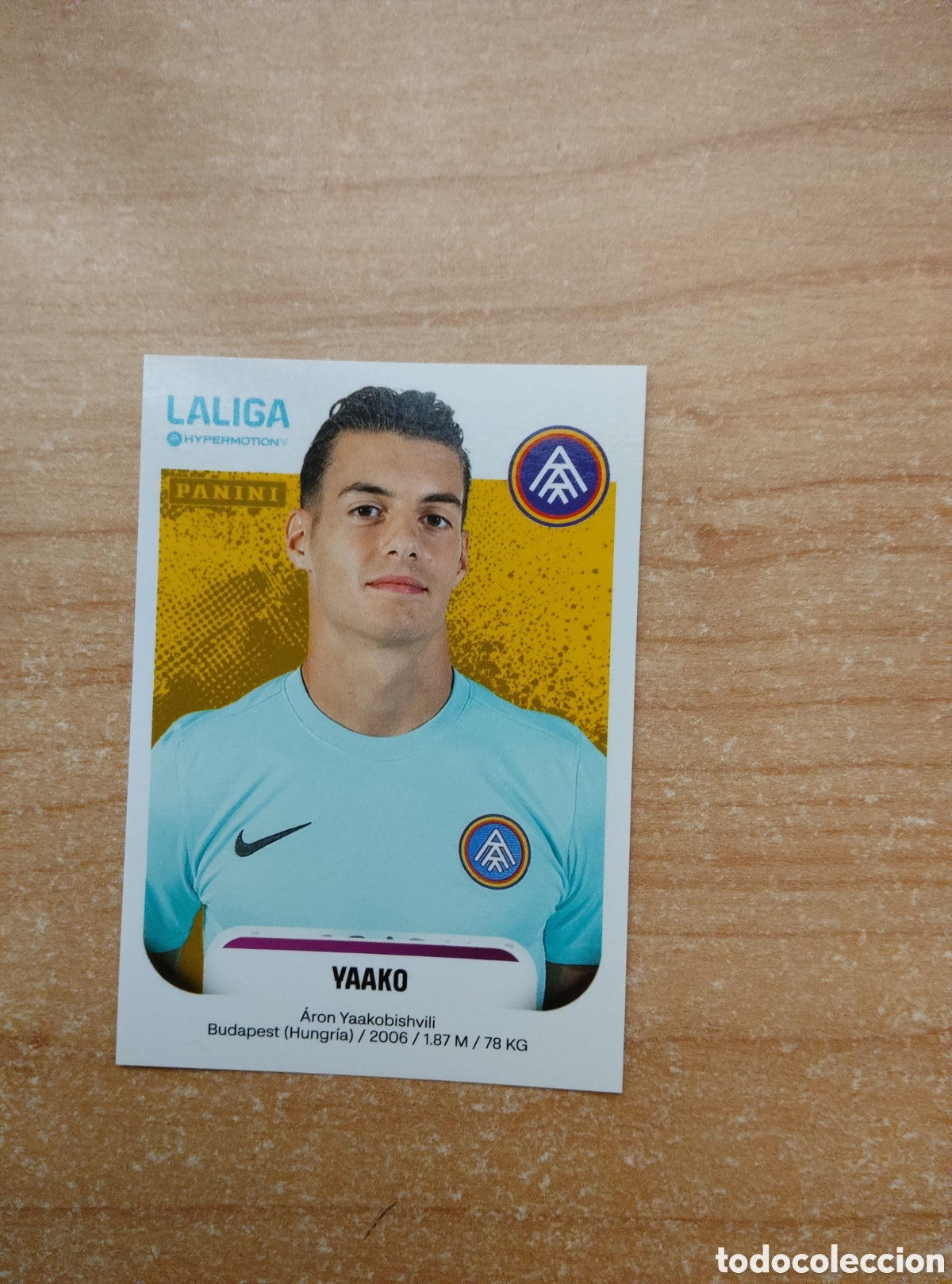 Cromos de f&uacute;tbol: 42 YAAKO ANDORRA LIGA HYPERMOTION 2025 2026