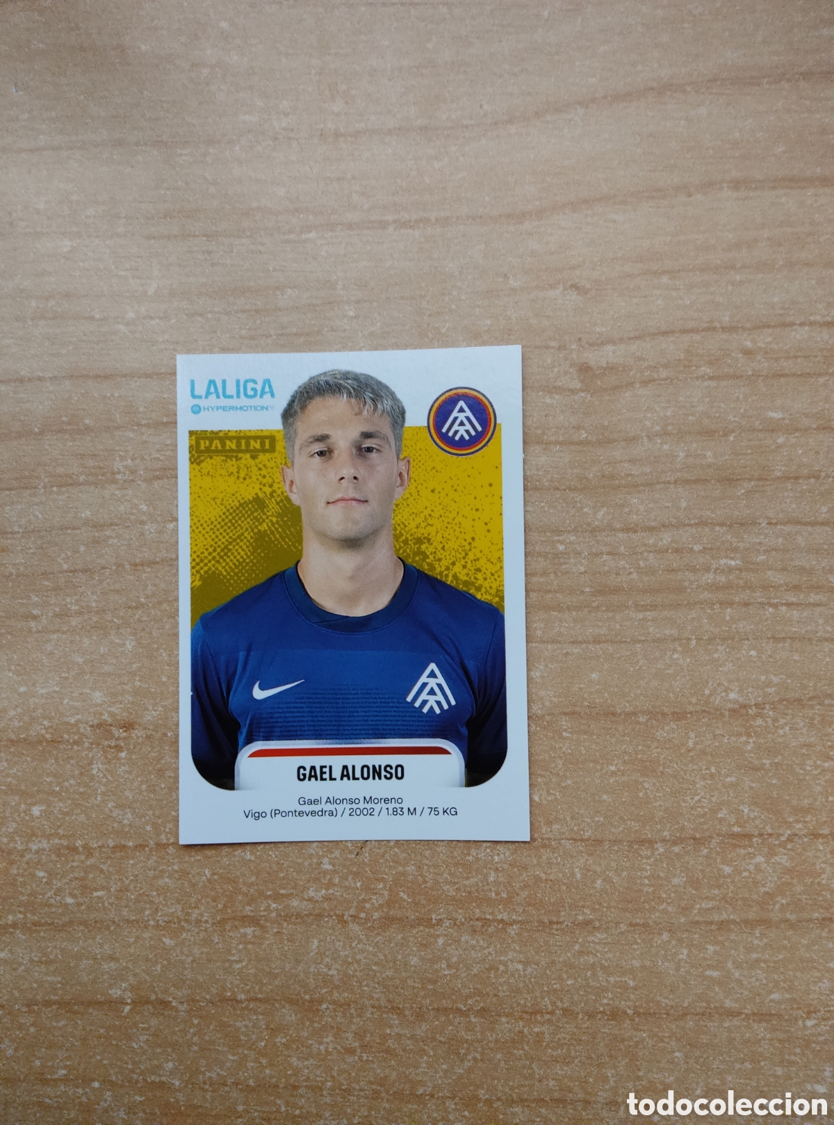 Cromos de Futebol: 46 GAEL ALONSO ANDORRA LIGA HYPERMOTION 2025 2026