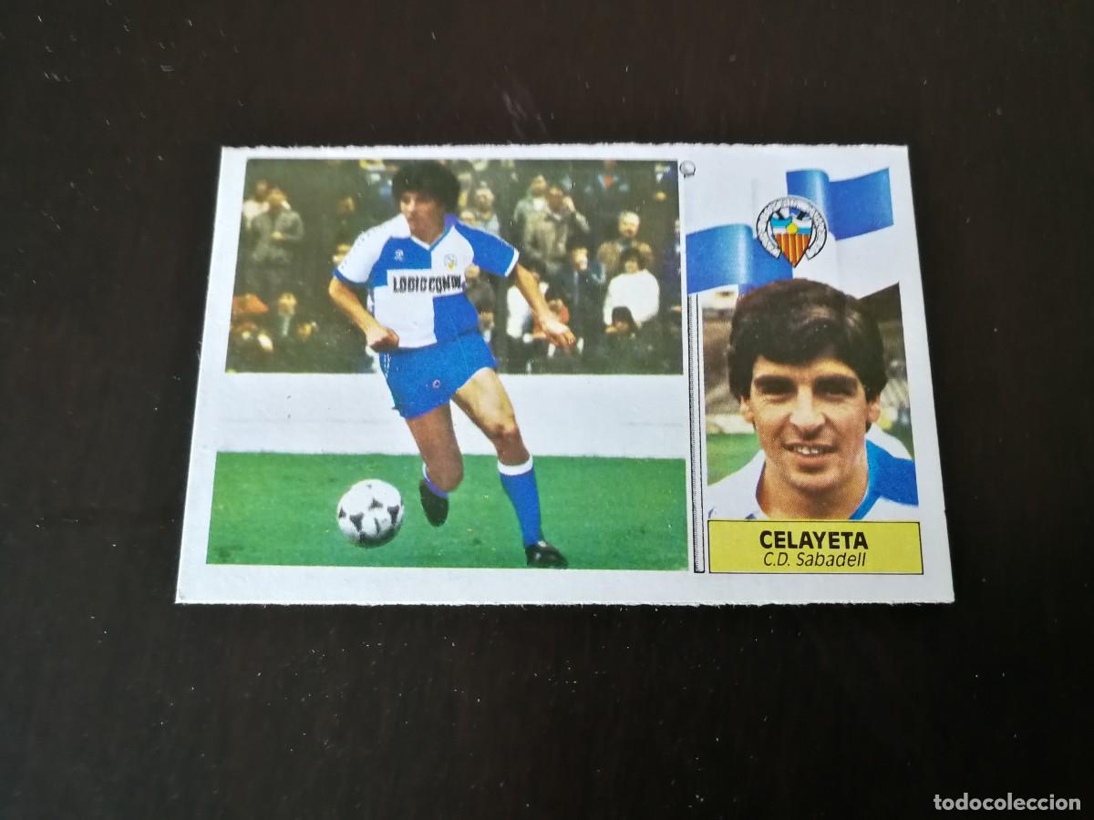 Cromos de Futebol: Celayeta CD Sabadell Ultimo Fichaje n&ordm; 24 Editorial Este despegado, Buen estado