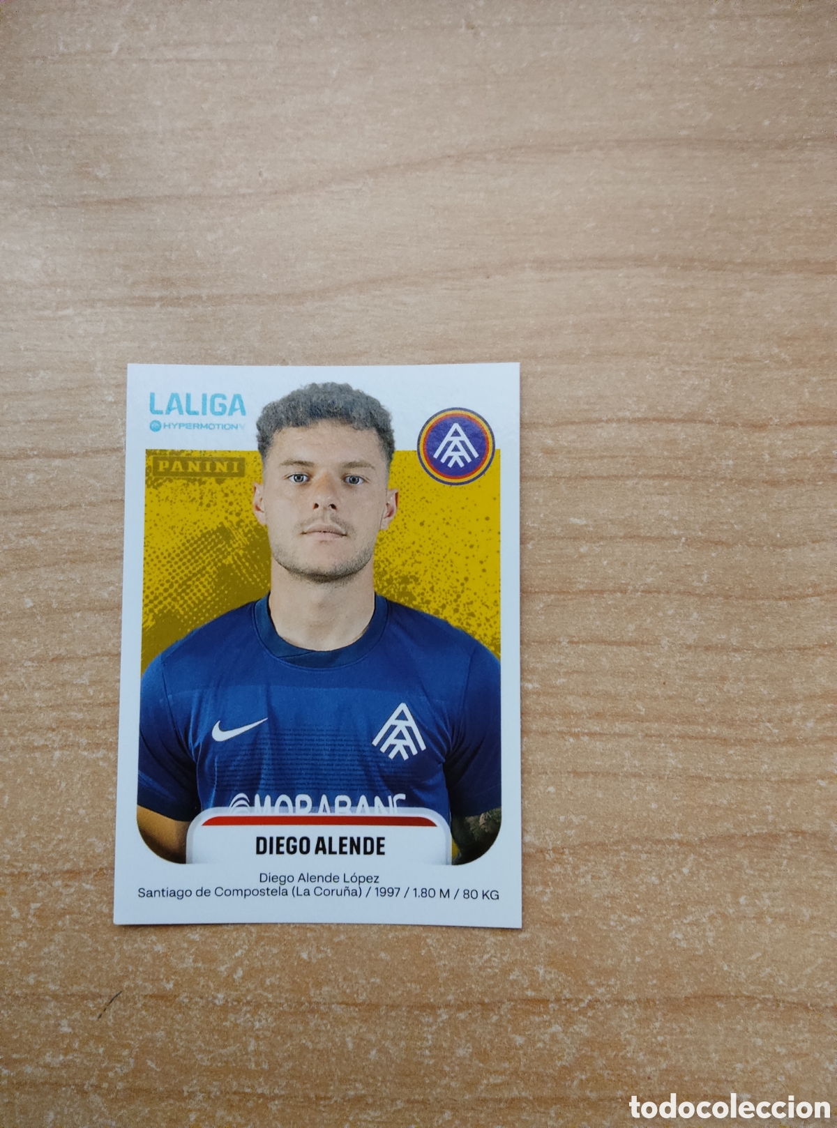 Cromos de f&uacute;tbol: 47A DIEGO ALENDE ANDORRA LIGA HYPERMOTION 2025 2026