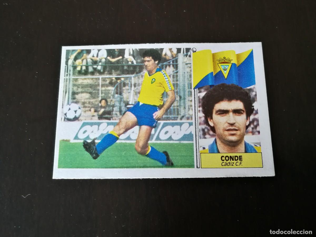Cromos de Futebol: Conte C&aacute;diz CF Ultimo Fichaje n&ordm; 37 Editorial Este despegado, Buen estado