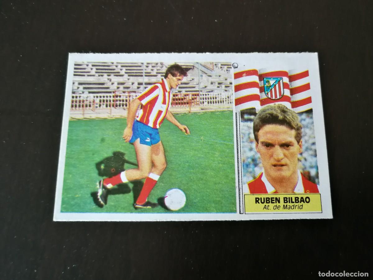 Cromos de f&uacute;tbol: Rub&eacute;n Bilbao At de Madrid versi&oacute;n Ultimo Fichaje n&ordm; 25 Editorial Este despegado, Buen estado